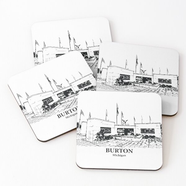 Item preview, Burton - Michigan designed and sold by Lakeric Cityscapes.