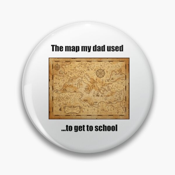 Item preview, Old Map Meme designed and sold by alexaceash05.