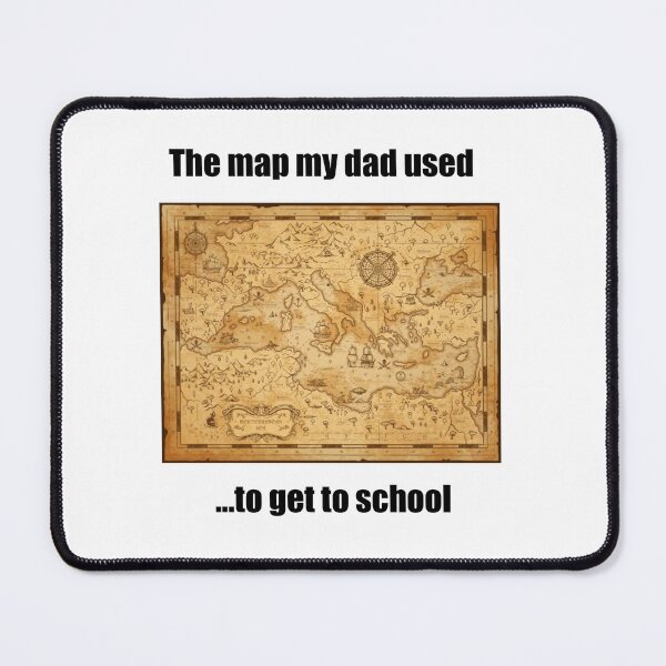 Item preview, Old Map Meme designed and sold by alexaceash05.