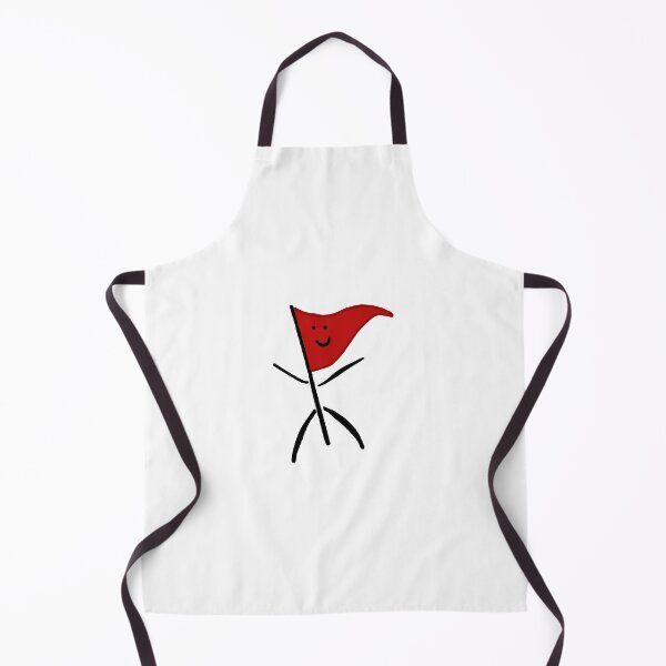 Item preview, Red flag designed and sold by Thesafespot.