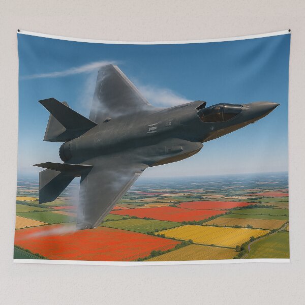 Item preview, Speed Over Fields F-35B Lightning II designed and sold by Skyframe Aviation.