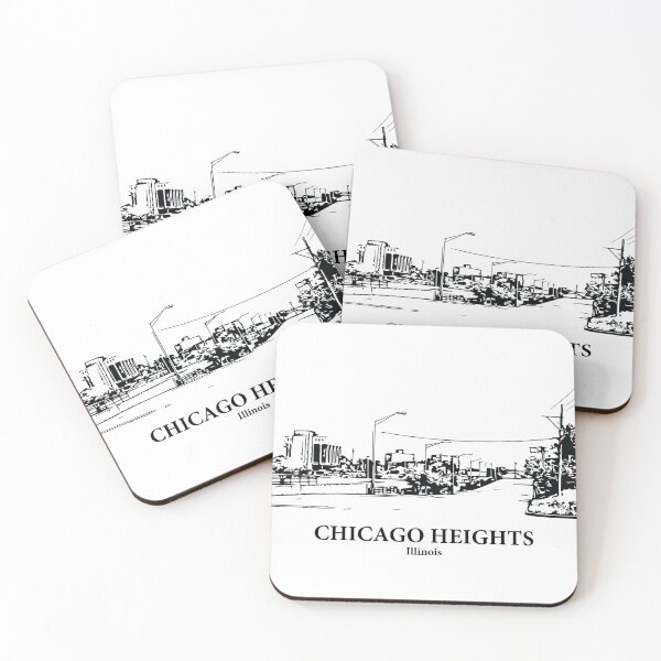 Item preview, Chicago Heights - Illinois designed and sold by Lakeric Cityscapes.