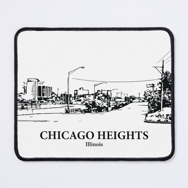 Item preview, Chicago Heights - Illinois designed and sold by Lakeric Cityscapes.