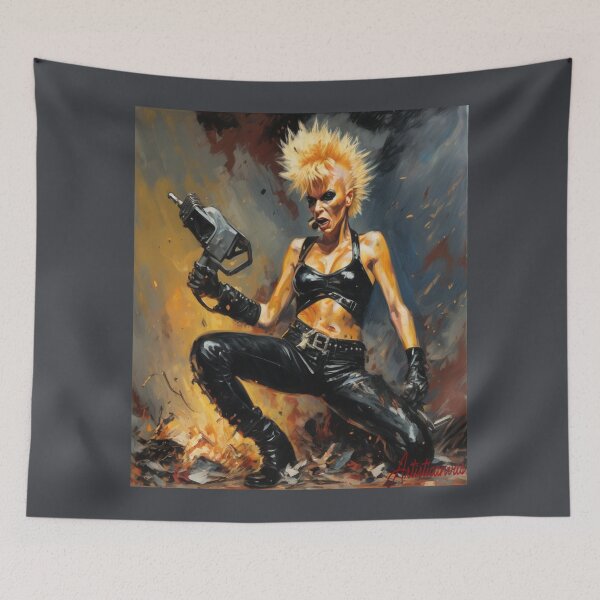 Artikelvorschau, „Wendy O. Williams: Punk-Rebellion in Flammen“ entworfen und verkauft von Artisticanvas.