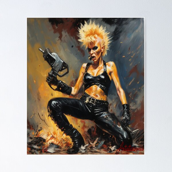 Item preview, "Wendy O. Williams: Punk Rebellion in Flames" designed and sold by Artisticanvas.