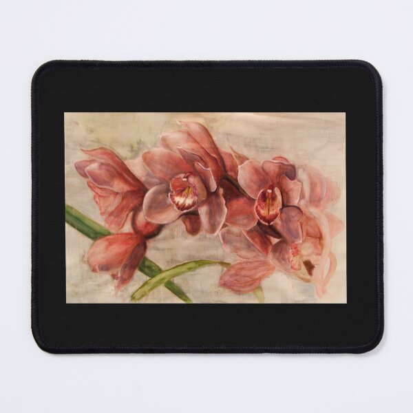 Item preview, Egg tempera Orchid painting by Adelaide artist Avril Thomas designed and sold by AvrilThomasart.