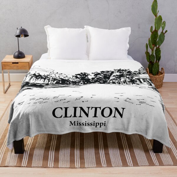Item preview, Clinton - Mississippi designed and sold by Lakeric Cityscapes.