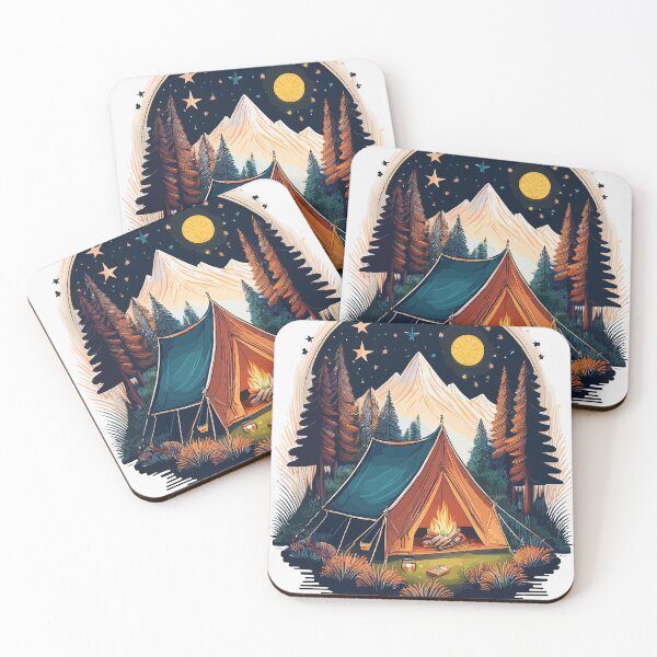 Item preview, Nature’s Rooftop & Cozy Campfires designed and sold by bb-15artstudio.