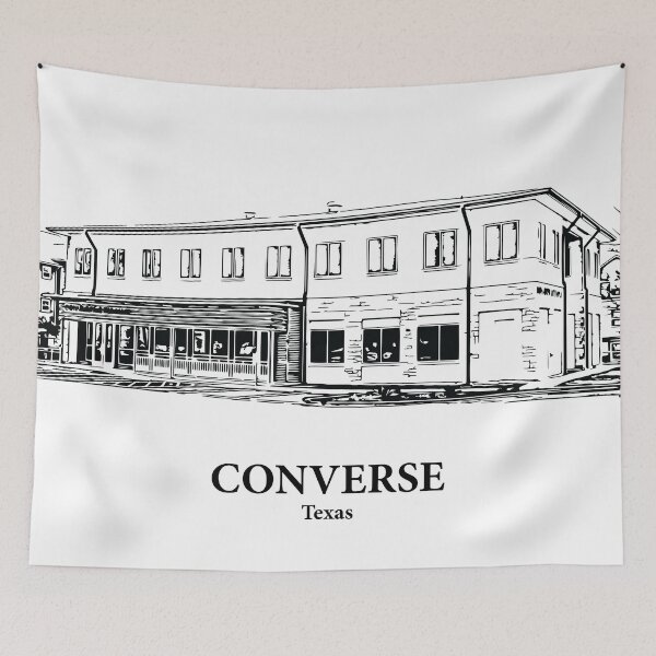 Item preview, Converse - Texas designed and sold by Lakeric Cityscapes.