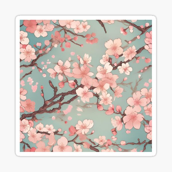 Item preview, Cherry Blossoms in Bloom designed and sold by EverbrightCo.
