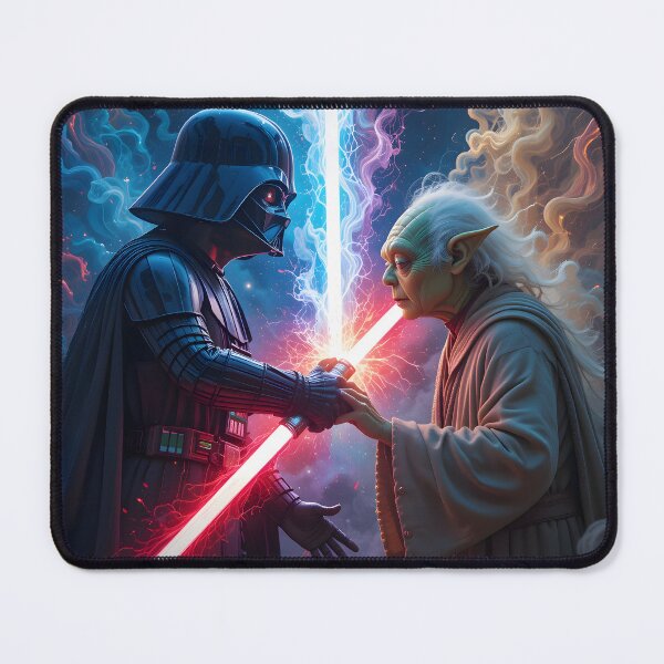Item preview, Conflict of Powers: Vader Versus Yoda Art Colors designed and sold by ART ATTACK ZONE.