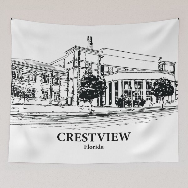 Item preview, Crestview - Florida designed and sold by Lakeric Cityscapes.