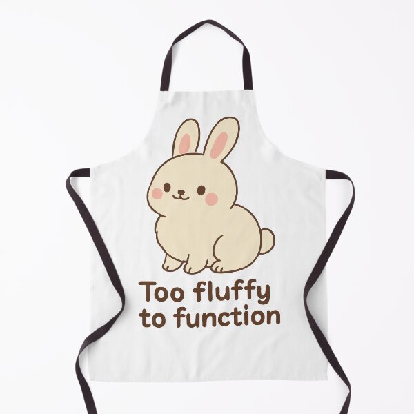 Item preview, Too Fluffy to Function - Bunny designed and sold by Pixel4bit.