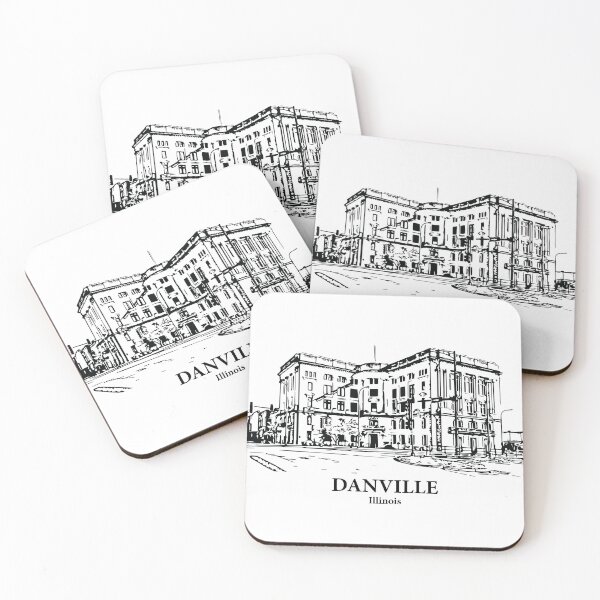 Item preview, Danville - Illinois designed and sold by Lakeric Cityscapes.
