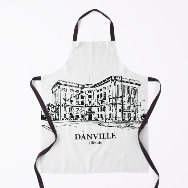 Item preview, Danville - Illinois designed and sold by Lakeric Cityscapes.
