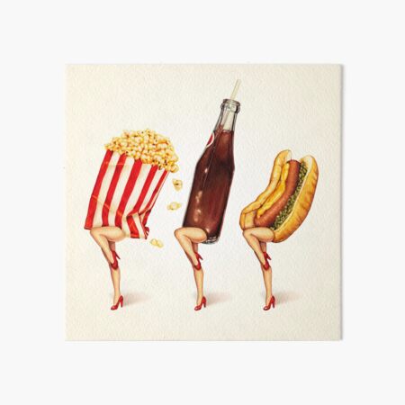 Item preview, Let's All Go to the Lobby - Movie Girls - Vertical designed and sold by Kelly  Gilleran.