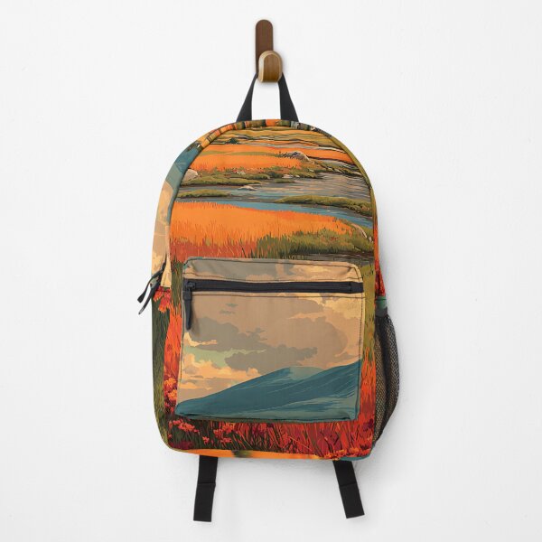 Item preview, Ylläs Finland Vintage Travel Poster | Lapland Autumn Fell Landscape designed and sold by TuncGK.