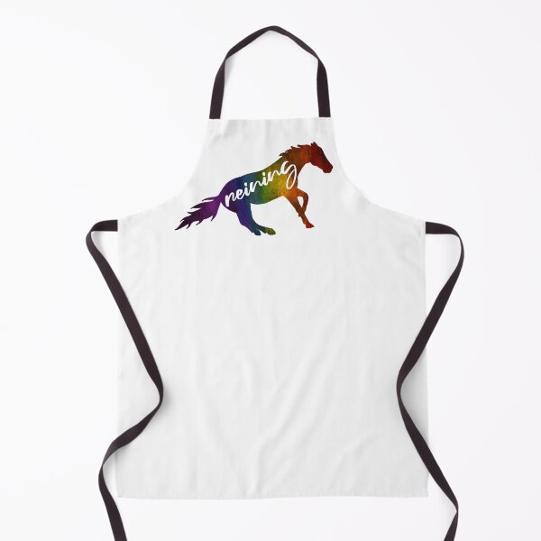 Item preview, Rainbow Reining Horse designed and sold by Trotting Hooves.