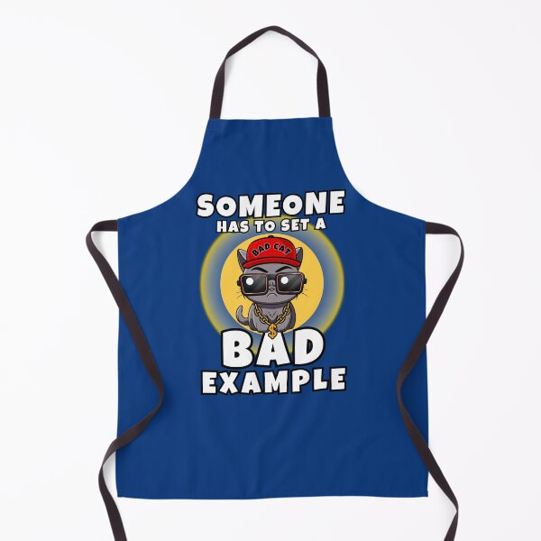 Item preview, Funny cartoon Cool Cat Bad Example Frit-Tees designed and sold by Shean Fritts.