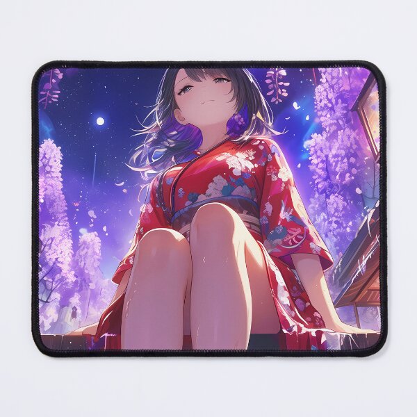 Item preview, Taihou Crimson Kimono Azur Lane Anime Moonlit Blossoms designed and sold by mildaclairmo.