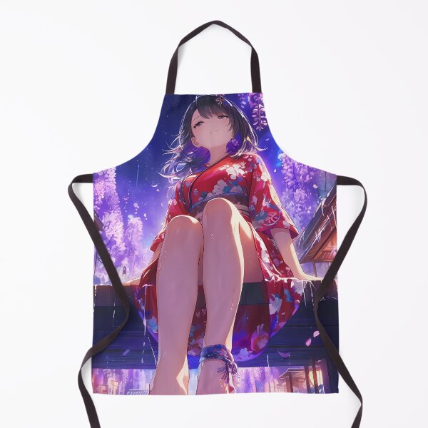 Item preview, Taihou Crimson Kimono Azur Lane Anime Moonlit Blossoms designed and sold by mildaclairmo.