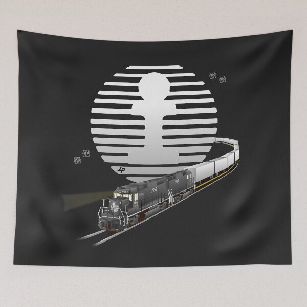 Item preview, That's No Moon designed and sold by Jake's Retro Rails.