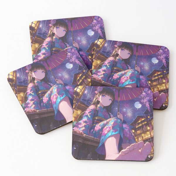 Item preview, Noshiro Wisteria Umbrella Azur Lane Anime Tranquil Moonlight designed and sold by mildaclairmo.