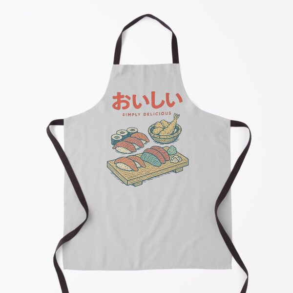 Item preview, Vintage retro design of assorted Japanese food designed and sold by Rhu Creations.