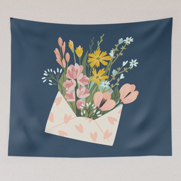 Item preview, Flower mail designed and sold by PeachyLitchi.
