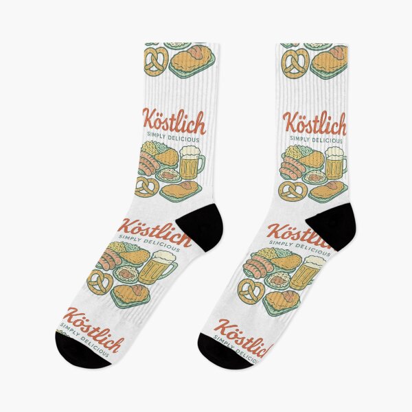Item preview, Vintage retro design of assorted German food designed and sold by Rhu Creations.