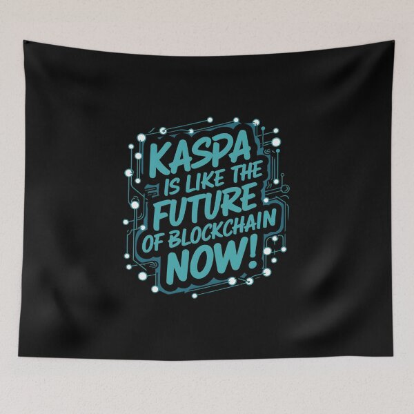 Item preview, Kaspa Speaks in Blocks designed and sold by RadDeck.
