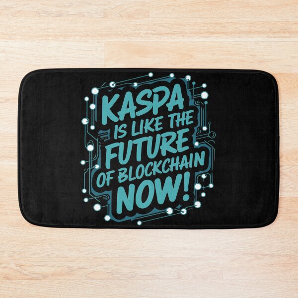 Item preview, Kaspa Speaks in Blocks designed and sold by RadDeck.