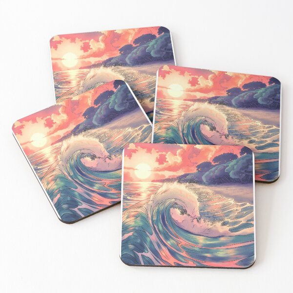 Item preview, San Juan del Sur Surf Poster • Nicaragua Pacific Coast • Maderas & Playa Hermosa Surf Art designed and sold by HELEKAICo.