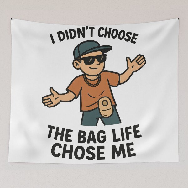 Item preview, ostomy Bag Life Chose Me designed and sold by Uglyandcute.