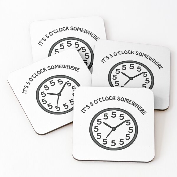 Item preview, 5 o’clock designed and sold by SaguaroTees.