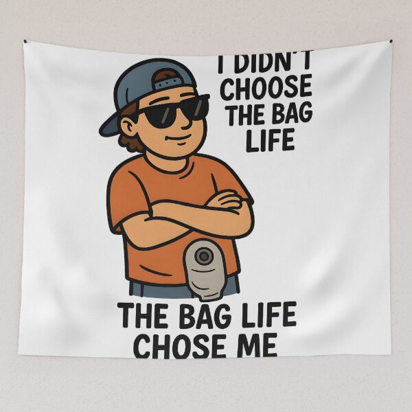 Item preview, ostomy Bag Life Chose Me designed and sold by Uglyandcute.