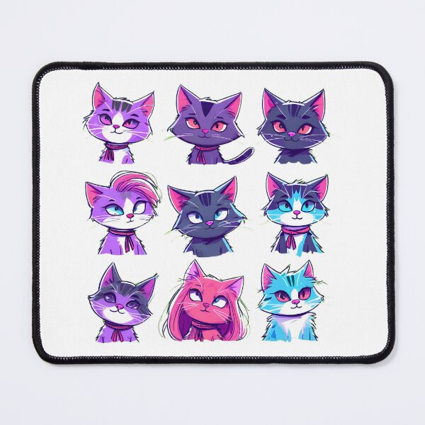 Item preview, The many Faces of Furry designed and sold by Fantasy Fans.