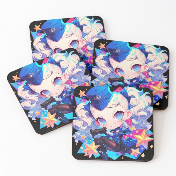 Item preview, Justine Caroline Elegant Gaming Patrol Persona 5 Game Anime designed and sold by mildaclairmo.