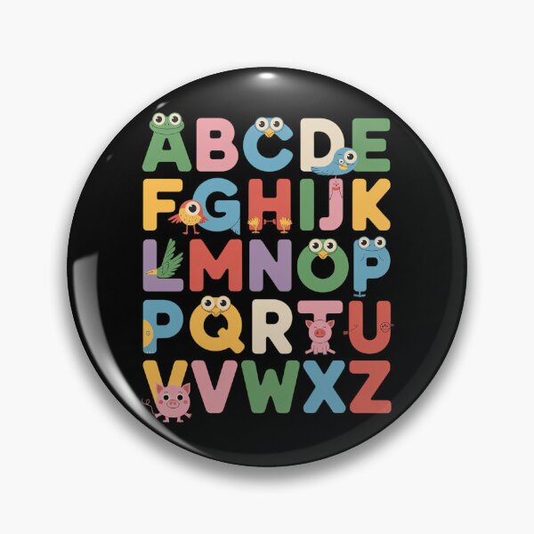 Item preview, Alphabet Animal Zoo Learning Letters Kids Boys Girls Teacher designed and sold by brynatshop.