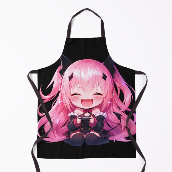 Item preview, Krul Tepes Seraph end Ruiko Saten Cheerful Chibi Gaming Comfort Railgun Anime designed and sold by mildaclairmo.