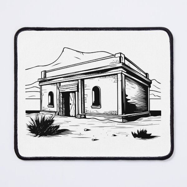 Item preview, Wild West Building Cowboy Old Saloon Bar Desert Country designed and sold by inkoutninja.