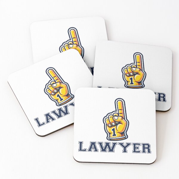 Item preview, Number One Lawyer designed and sold by teesaurus.