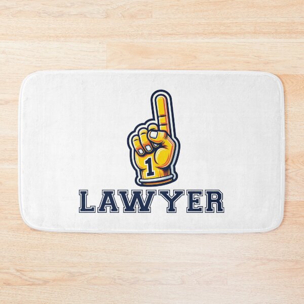 Item preview, Number One Lawyer designed and sold by teesaurus.