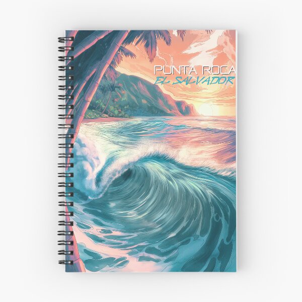 Item preview, Punta Roca Surf Poster • El Salvador Right Point • La Libertad Surf Art designed and sold by HELEKAICo.