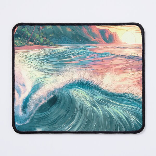 Item preview, Punta Roca Surf Poster • El Salvador Right Point • La Libertad Surf Art designed and sold by HELEKAICo.