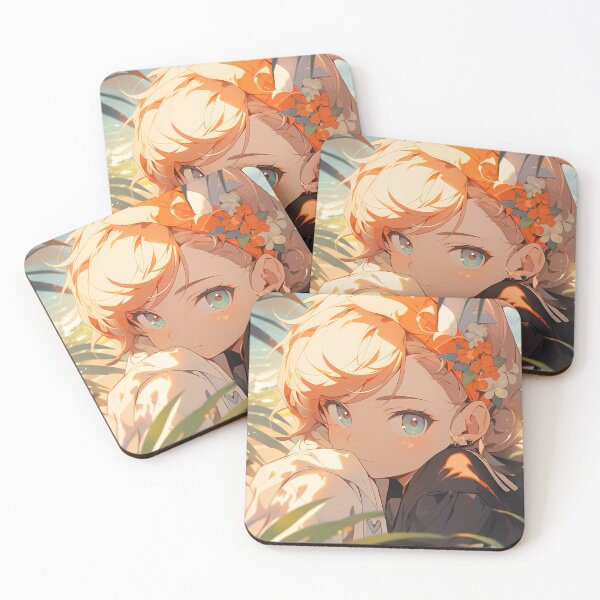 Item preview, Emma The Promised Neverland Anime Forest Light Emotion Portrait designed and sold by mildaclairmo.