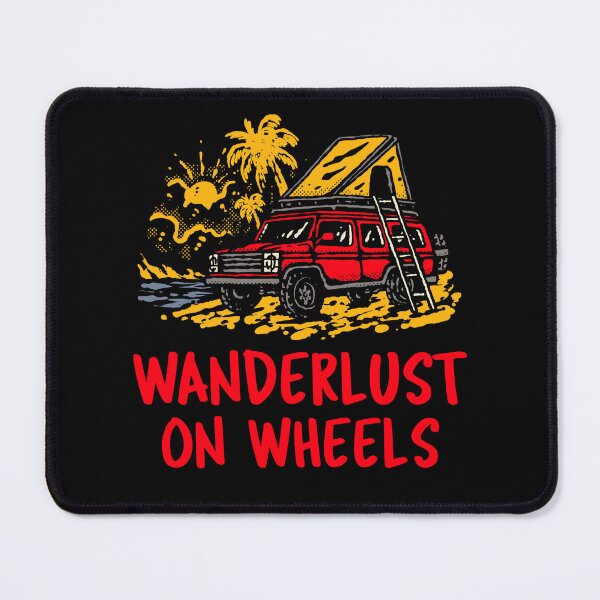 Item preview, Wanderlust on Wheels designed and sold by 87-Aesthetics.