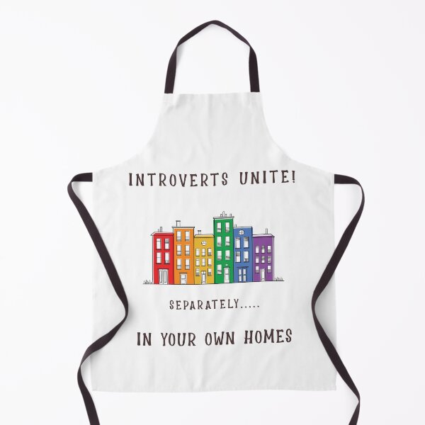 Item preview, INTROVERTS UNITE! SEPARATELY...IN YOUR OWN HOMES designed and sold by TeeezShirtz.