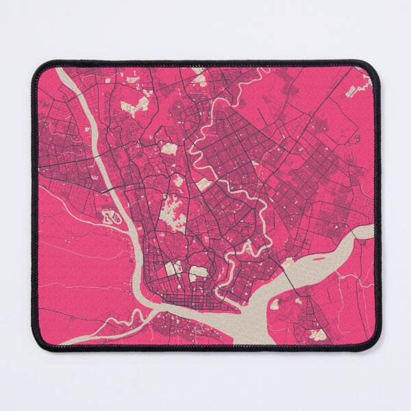 Item preview, Yangon City Map of Myanmar - Blossom designed and sold by deMAP.