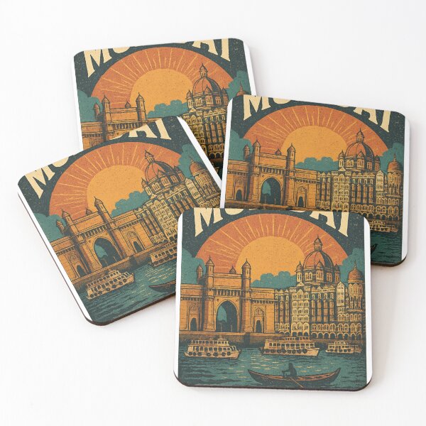 Item preview, Gateway of India and Taj Mahal Palace, Mumbai Waterfront designed and sold by Aryabek.